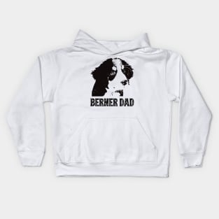 Berner Dad Bernese Mountain Dog Kids Hoodie